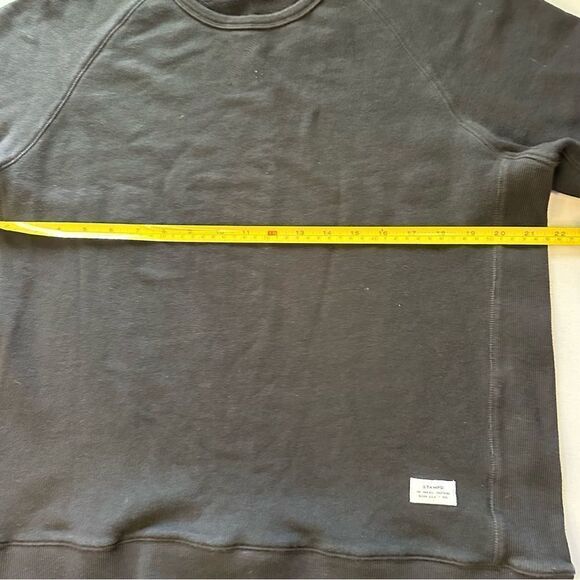 STAMPD men’s Short Sleeve Pullover Sweatshirt heavy knit crew black medium - Picture 6 of 11